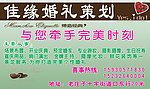 佳缘婚礼策划宣传