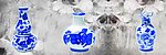 中国青花瓷无框画