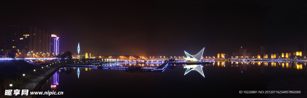 美丽的东湖之夜