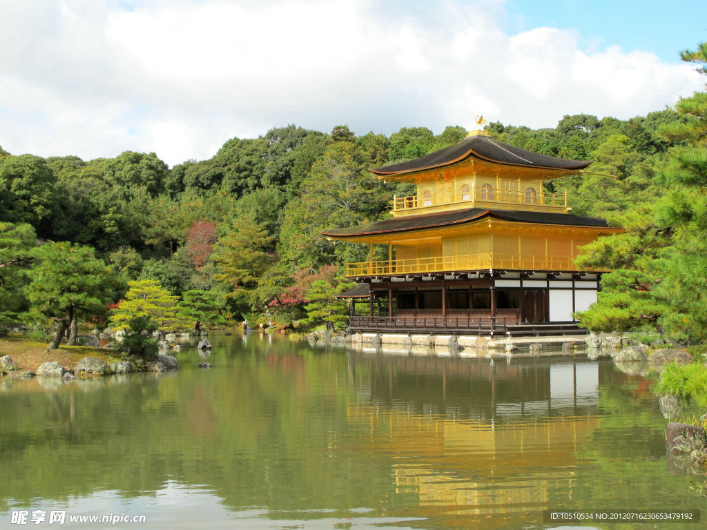 日本名胜金阁寺