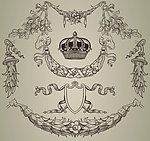 古典欧式花纹 皇冠