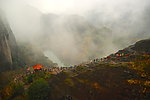 雨中天游山