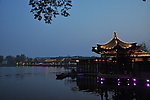 酒吧街夜景