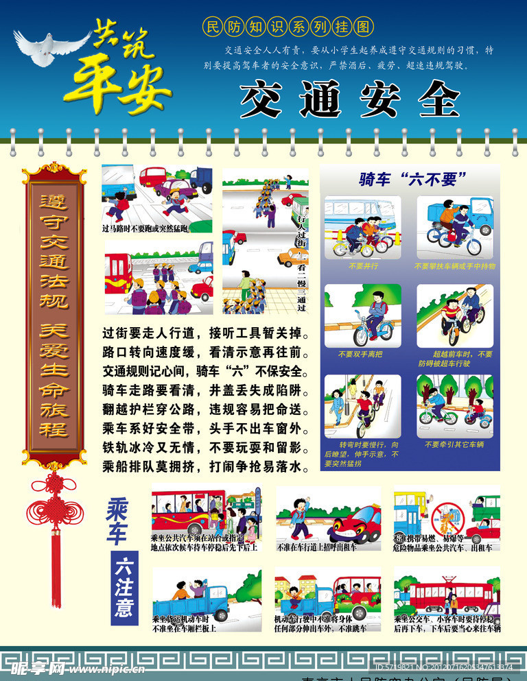 交通安全知识展板