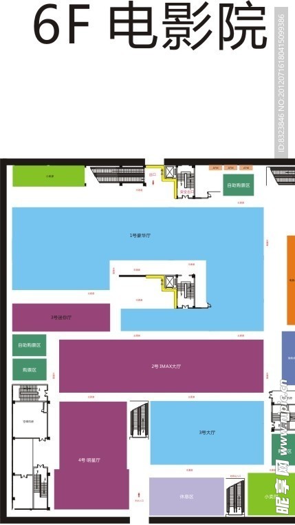 电影院规划图平面图
