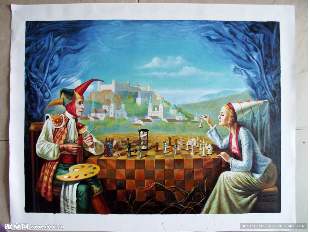 棋盘上的对决