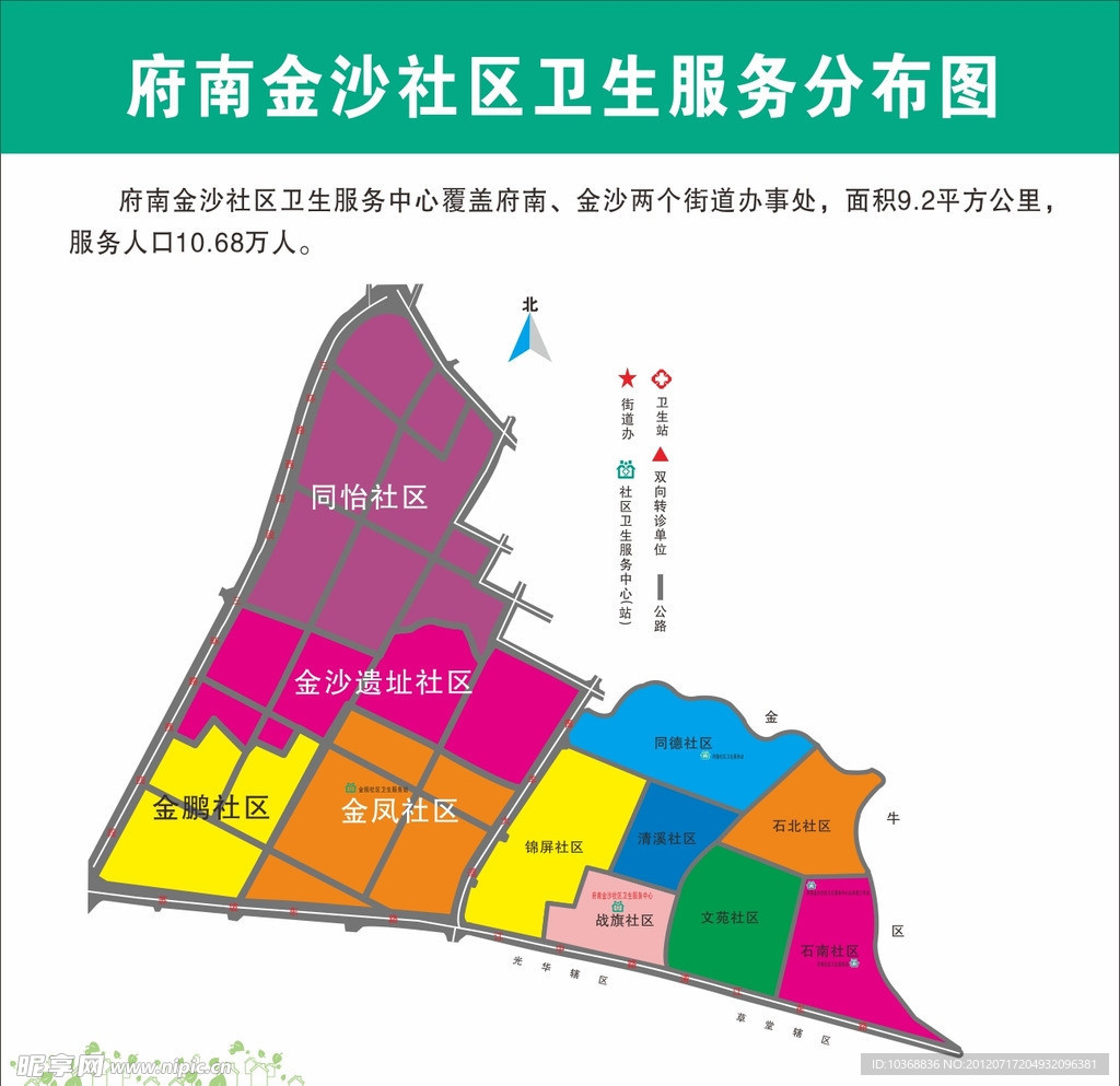社区分布图