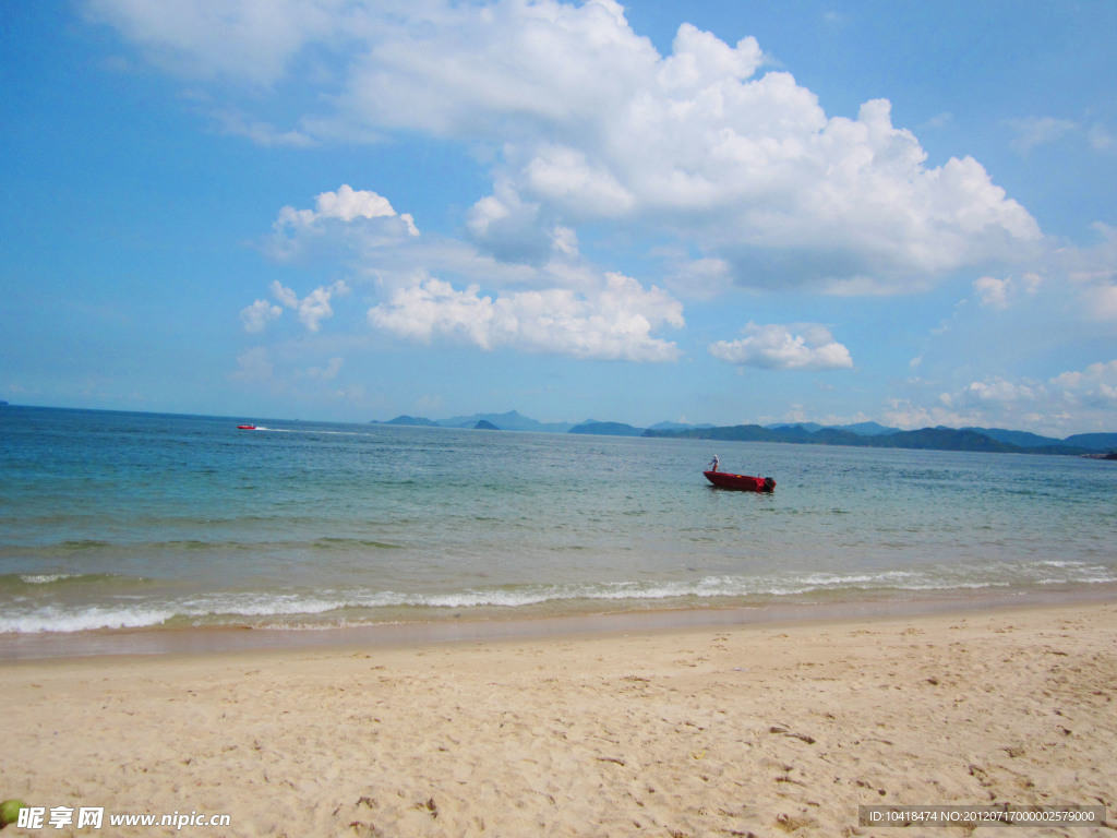 大海沙滩