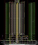 新港大厦 立面