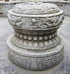 股建筑龙纹 雕塑