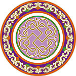 蒙族底纹