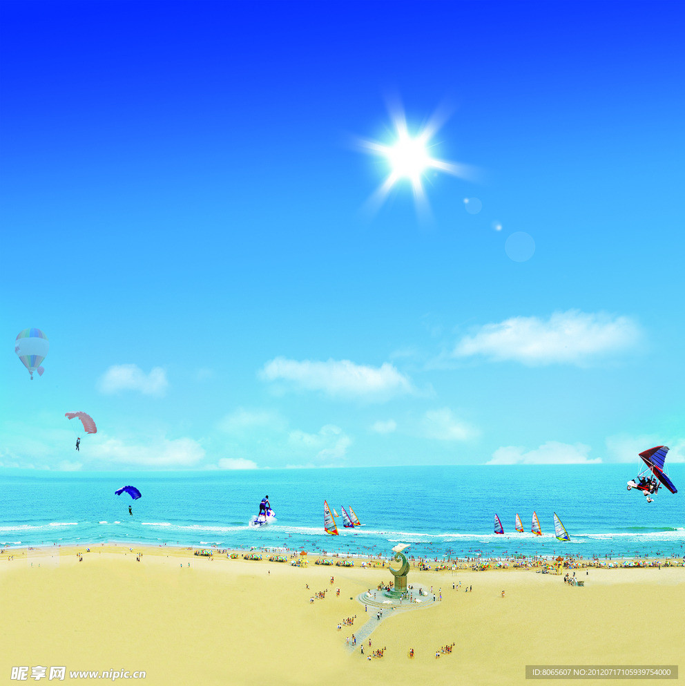 沙滩海景