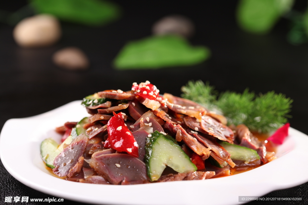 香辣鸭胗