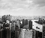 上海陆家嘴黄浦江畔