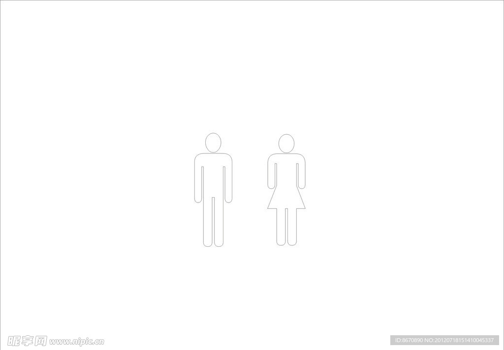 厕所男女