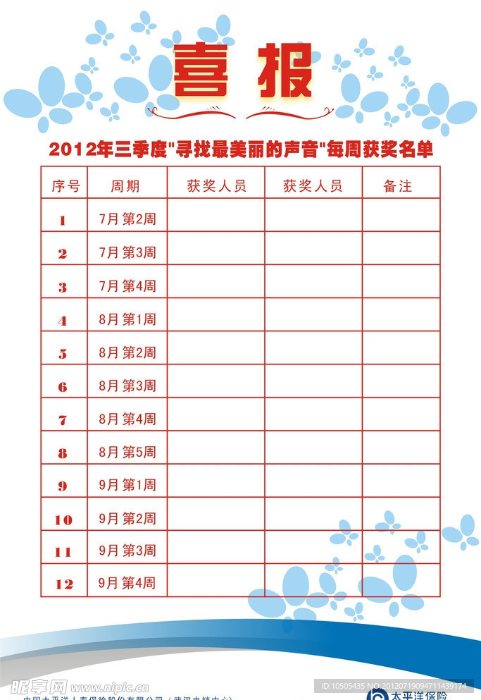 喜报 喜讯