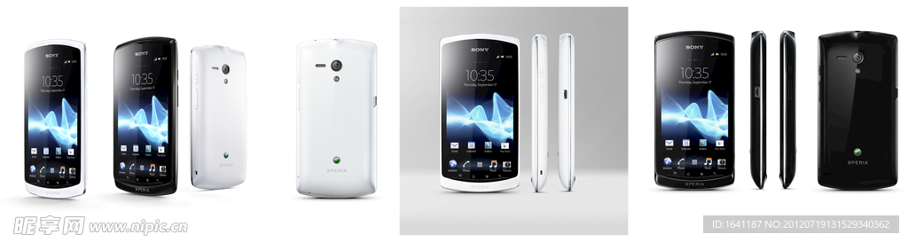 Sony 索尼 Xperia neo MT25i 产品多角度
