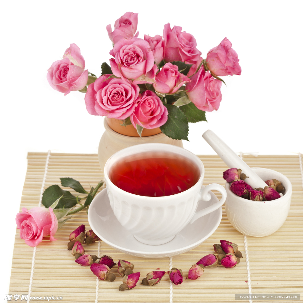 玫瑰花茶