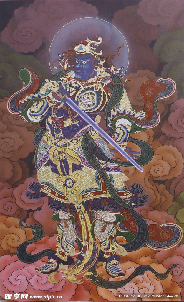 法海寺壁画天王