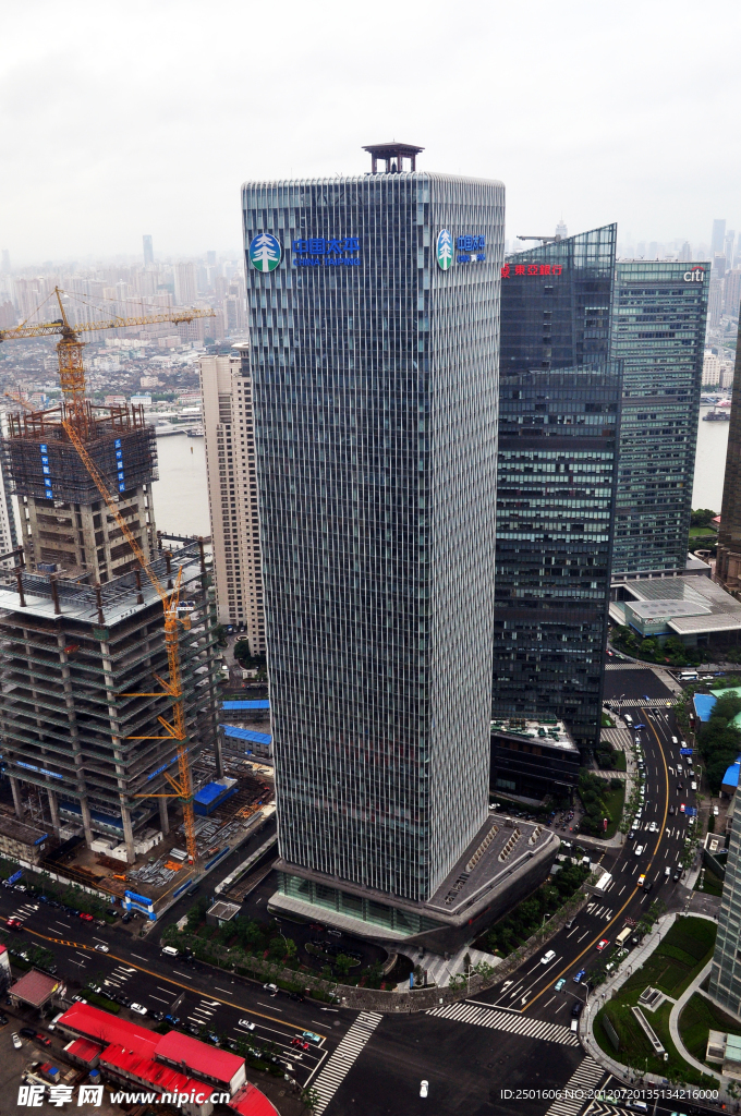 上海陆家嘴建筑