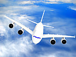 飞机 客机 空中