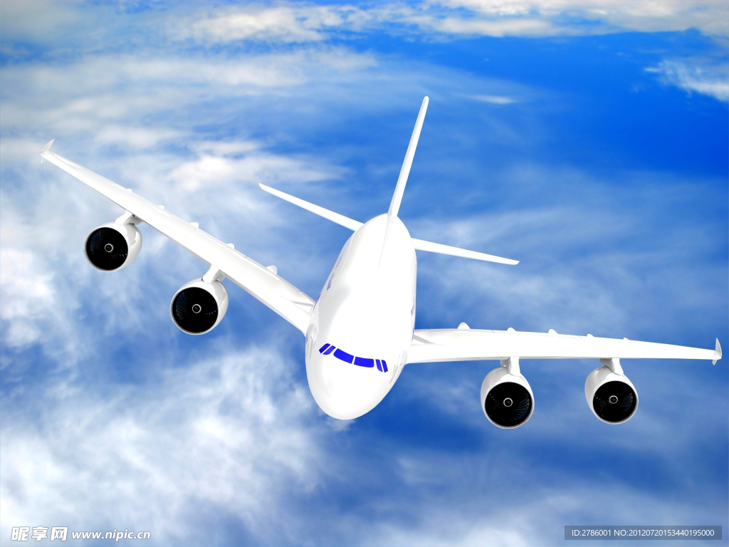 飞机 客机 空中