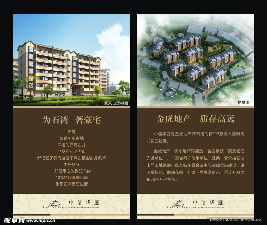 房地产展板