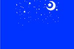 动态flash 月亮 闪烁星星