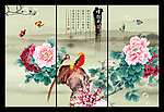 牡丹国画