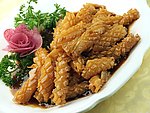 烧汁鲜鱿