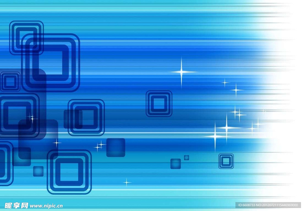 方块星光线条