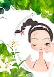 美女时尚化妆