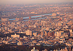黄昏城市全景