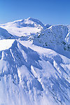 雪山蓝天风景