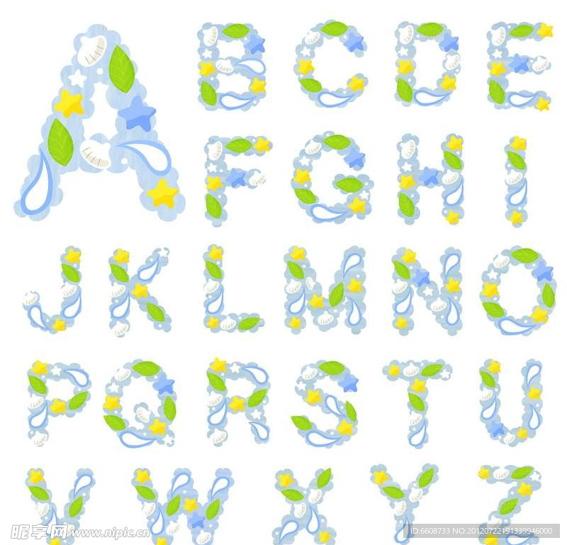 英文字母字体