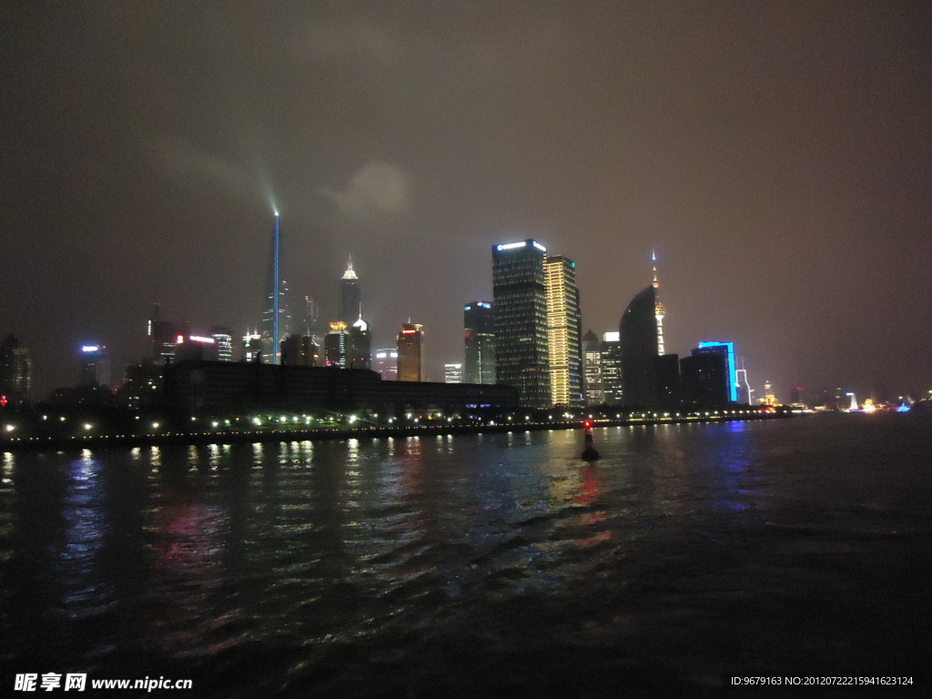 黄浦江夜景（非高清）