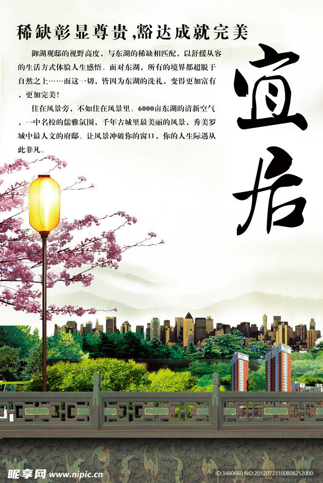 房地产展板