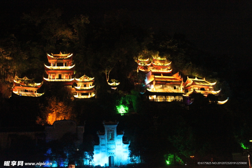 镇远万寿宫夜景