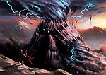 火山爆发