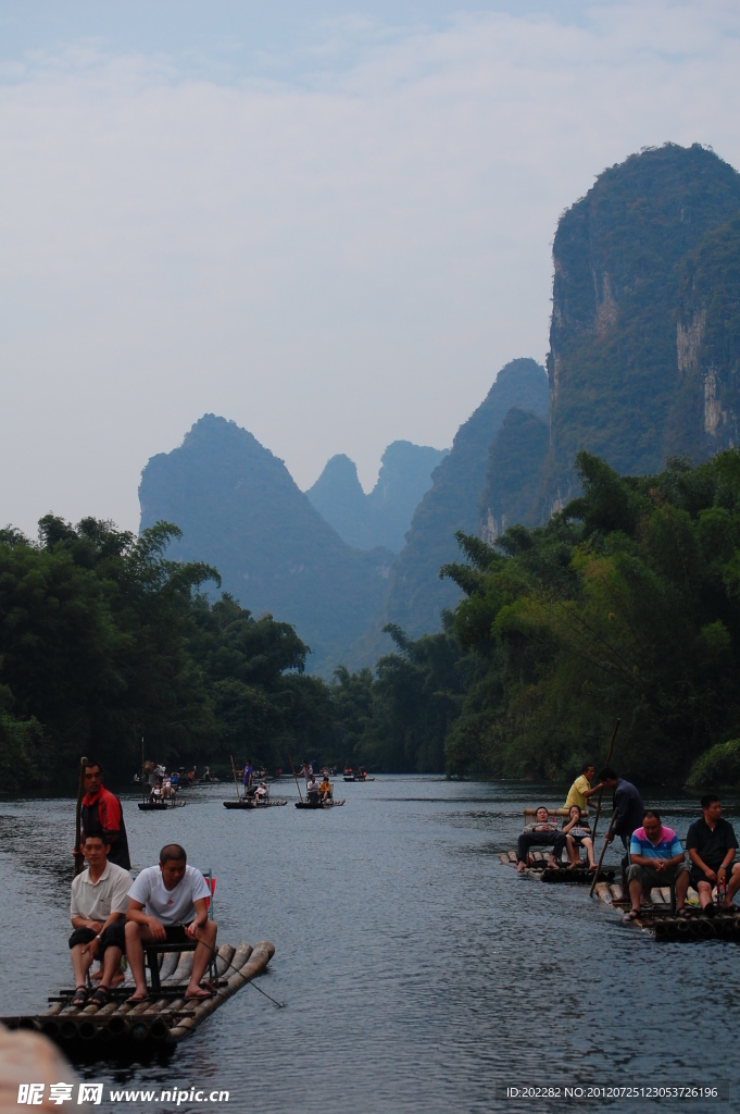 桂林阳朔遇龙河风景