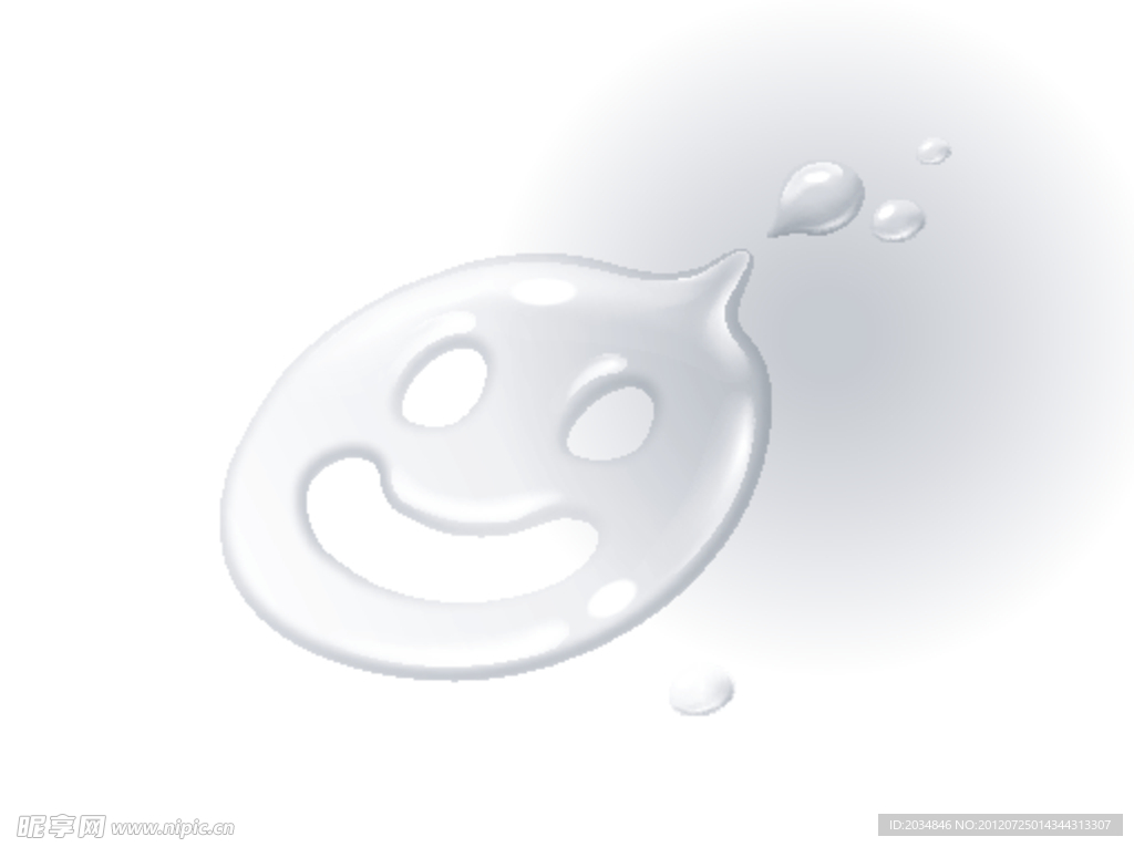 水珠 笑脸