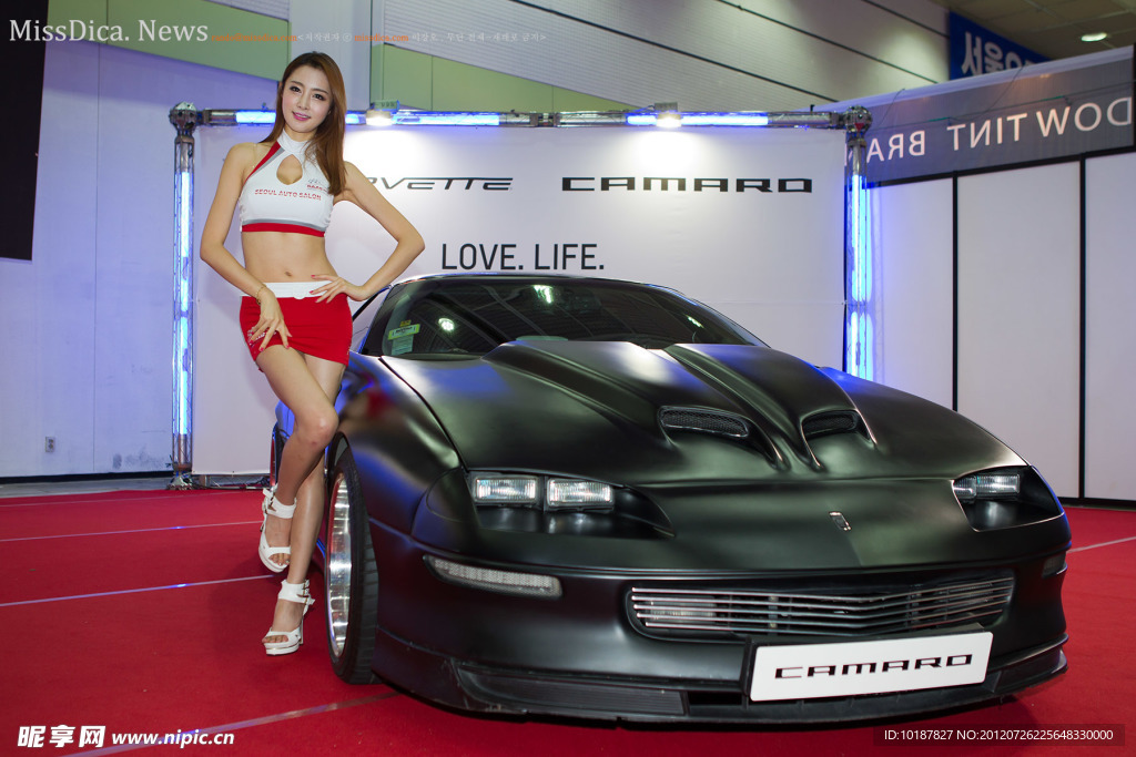 香车美女