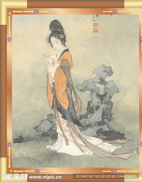 古画相框