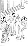 白描人物