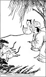 白描人物