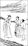 白描人物
