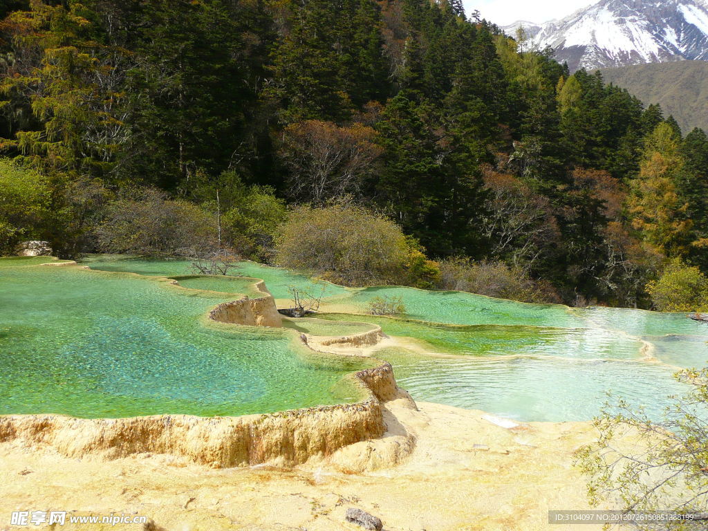 黄龙 风景图片