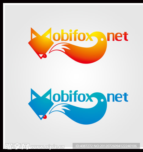 Mobifox 标志设计