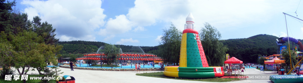 亿龙游乐场景图
