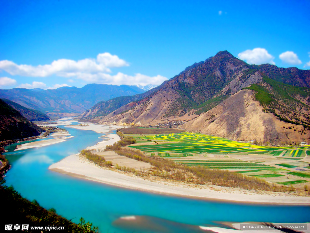 青山绿水